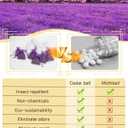 26 Pack Cedar and Lavendar Home Fragrance for Drawers and Closets - Stop Clothes Damage, Cedar Chips and Natural Dried Lavender Sachets Bags