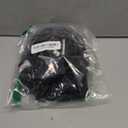 wegreeco Washable Female Dog Diapers Highly Absorbent Reusable Diapers for Dog in Heat Dog Period Diapers, 3 Pack (Black,Large (Large (15"-17" Waist))