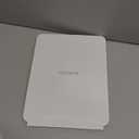 deweisn Folding Lighted Makeup Mirror with 72 LEDs 3 Colors Light Modes USB Rechargable 1800mA Batteries Portable Ultra Thin Compact Vanity Mirror Dimmable Travel Mirror (White)