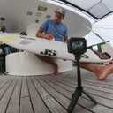 GoPro Camera Shorty (Mini Extension Pole + Tripod) (Gopro Official Mount), Black (AFTTM-001)