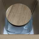 Mustry Glass Drink Dispenser for Parties, 1 Gallon Beverage Dispenser with Spigot Solid Stainless Steel, Used as Lemonade Dispenser Sun Tea Jar Kombucha Jar (Single)