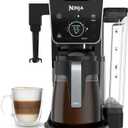 Ninja DualBrew Coffee Maker  12-Cup Glass Carafe, KCup Pod Compatible, Single Serve & Drip Brewer, Specialty Brew Options, Removable Reservoir, Black