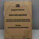 1M Family Toilet Seat, Patented Slow Close & Quick Releasing Technology, Anti-Wiggling, Easy to Install and Clean, Standard Elongated with Toddler Seat Built In (1 Piece)