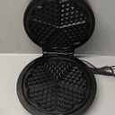 Mueller Heart 5 Waffle Maker, Waffle Iron, Adjustable Browning Control & Nonstick, Cool Touch Handle, Easy to Clean, Small Kitchen Appliances