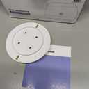 Ultrasonic Retainer Cleaner Machine 48kHz Denture and Aligner Cleaning Pod for Mouth Guards Night Guards Dental Trays Braces Toothbrushes Jewelry with 200ML Capacity (White)