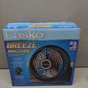 Lasko Breeze Machine Pivoting Floor/Table, 2-Speed, Black (507) Household Fans