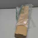 Double Curtain Rods with Square Heavy Duty Aluminum Alloy Finials - 72-144' Telescoping Rods, 1 Inch Front and 5/8 Inch Back - Warm Gold