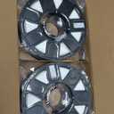 Creality 3D Printer Filament 1.75mm 4KG, PLA Filament Bulk +/- 0.02mm, 4 Pack 1kg Spool(2.2lbs) 3D Printing Filament Fits for Most FDM 3D Printers, White and Black