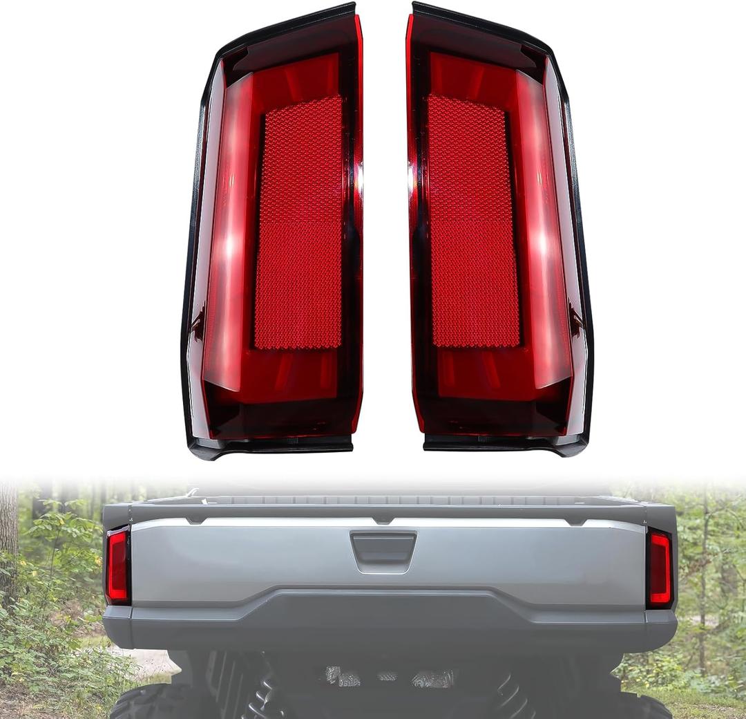 LED Tail Lights for Polaris Ranger XD 1500, Waterproof Rear Side Taillight Brake Signal Lamps for Polaris Ranger XD 1500 NorthStar 2024 2025 (Replace #2415904, #2415905, 2PCS)