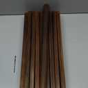 Farmhouse Wooden Blanket Ladder with Removable Hooks, 6-Tier Rustic Blanket Rack Decorative Stand, Leaning Towel Quilt Rack Holder for Bathroom Living Room Decor ,Brown