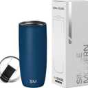 Simple Modern Travel Coffee Mug Tumbler with Flip Lid | Reusable Insulated Stainless Steel Cold Brew Iced Coffee Cup Thermos | Gifts for Women Men Him Her | Voyager Collection | 20oz | Slumberland