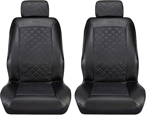 Pilot Automotive Mirage Seat Cover Pair with Microban,Black,MIC-047