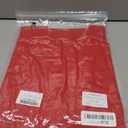 Naggoo Midi Skirts for Women Summer Elastic High Waisted Basic Straight Skirt with Slit (Red, M)