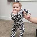 UNIFACO Baby Girls Boys Footed Pajamas One-Piece Sleeper Snug Fit Sleep and Play Zip Front Footie Romper 0-12 Month