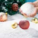 JOYIN 2 Pack 10 Oz Artificial Dry Plastic Snow 280g Plastic Artificial Snowflakes for Christmas Tree Decoration Party Home Holiday Decor and White Displays