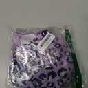 Kuoser Dog Recovery Suit for Dogs After Surgery, Professional Surgical Onesie for Female Male Dogs Spay Neuter, Soft Dog Surgery Suit Bodysuit for Abdominal Wounds Skin Disease, Purple Leopard XL (X-Large (Back: 20.1" - 24.8"; Weight: 42 - 75LB))