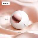 Washable Reusable Gel Lint Roller for Pet Hair, Tecogue Portable Dog Cat Pet Hair Remover for Clothes, Laundries, Sticky Cleaner, Dust Fuzz Fur for Travel Household (White-4pcs)