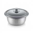 Metal rice cooker inner pot, 3-cup