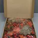 Fall Garland with Maple Leaf, Fall Decor for Wedding Home Mantle, 5.9Ft Harvest Festival Thanksgiving Halloween Garland Leaves Decorations, Artificial Foliage Garlands for Autumn Indoor Outdoor Dcor