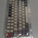 Womier Double Shot PBT Keycaps Set 138 Keys, Cherry Profile Custom Keycaps 60 65 75 100 Percent for 61/64/68/84/87/100/104/108 Retro Gaming Mechanical Keyboard, Purple Gray (Gorpcore Style)