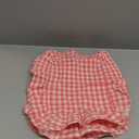 6 Pcs Pink Placemats with Ruffle Gingham Rectangle 14 x 16 Inch Plaid Cotton Placemats Strawberry Party Supplies Spring Wedding Boho Baby Shower Mother's Day Decorative Table Mat Decoration