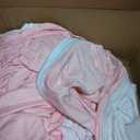 8x8FT White Pink Double Sided Square Arch Backdrop Cover