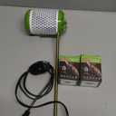 Reptile Heat Lamp with Guard, Ceramic Heat Lamp Bulb with Anti-Scald Lampshade, Adjustable Reptile Ceramic Heat Lamp from 0-100W, for Turtle, Snakes, Lizards, Frogs, Bird, No Light Only Heat (Big)