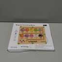 Magnetic Color & Number Maze - Montessori Wooden Color Matching Learning Counting Puzzle Board - Toddler Fine Motor Skills Toys for Boys Girls 2 3 4 Years Old, Ice Cream