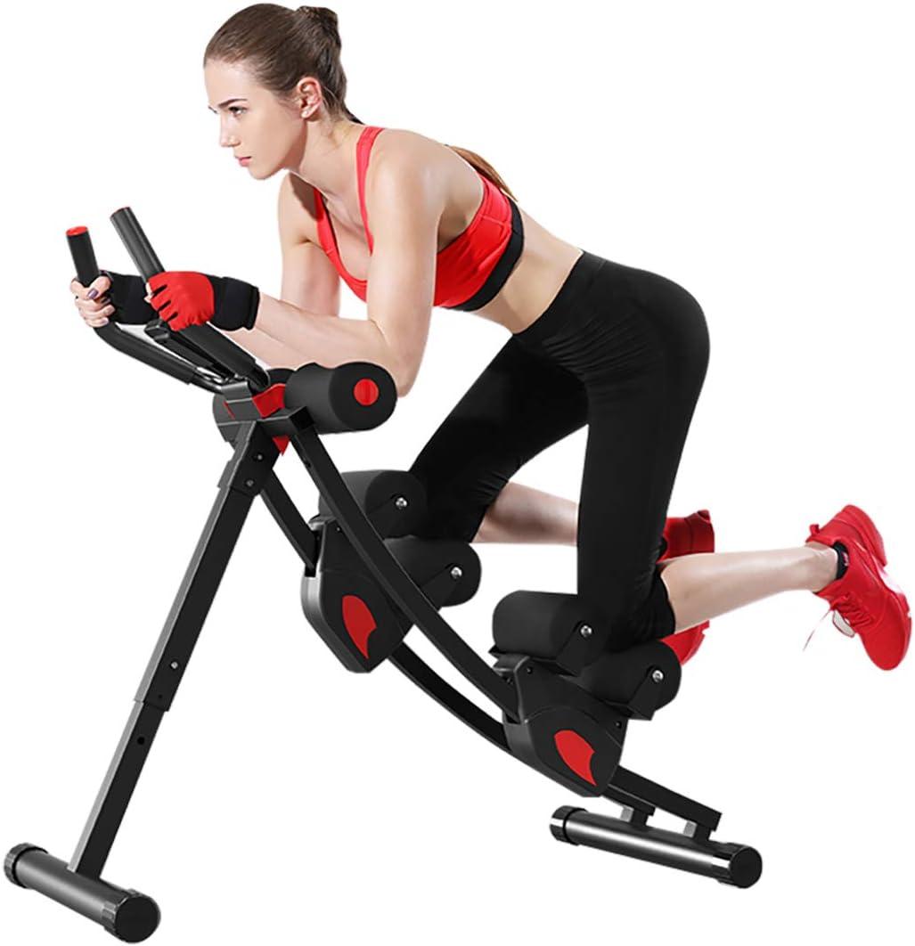 Fitlaya Fitness ab machine, ab workout equipment for home gym, Height Adjustable ab trainer, foldable fitness equipment.