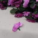 KHOYIME 9 Pack 72 FT Artificial Flower Garland, Fake Purple Roses Vines Silk Flowers Faux Plastic Outdoor Hanging Floral Ivy Garland Decoration for Wedding Arch Bedroom Home Wall Backdrop Room Decor
