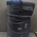 MeMoreCool Square Floor Pillows for Adults Kids, 2 Sets Large Meditation Cushion with 5" Thick Foam and Washable Tufted Cover, 24 Inch Navy Seat Floor Cushions for Sitting and Yoga