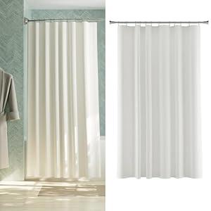 Zenna Home Waterproof Fabric Shower Curtain 70" x 72"