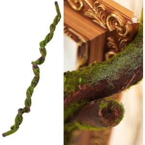 74.8" Big EVA Foam Soft Artificial Tree Branches Thick Trunk Twig Fake Vines Liana Rattan Garland For Wall Hanging Backdrop Wedding Home Hotel Garden X'mas Christmas Thanksgiving Decoration