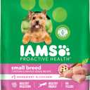 IAMS Proactive Health Small Breed Dog Food Dry with Real Chicken, 15 lb. Bag