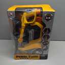 Kids Clean Car Wash Toy - Kids Power Washer with Scraper Sponge Towel, Manual Pressure, Adjustable Water Gun Spray, Pretend Play Tools Role Playing Cleaning Toys Gift for Toddler Boys Girls Ages 3+