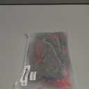 Lilosy Women Sexy Lace Up Floral Embroidered Teddy Babydoll Lingerie Bodysuit Top Mesh Sheer One Piece See Through Grey, X-Large