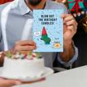 6 x FANCYLUCKY Funny Birthday Cards for Men, Hilarious Birthday Card for Husband Boyfriend Dad Brother, Bday Gift for Men