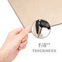 Basswood Sheets - 10 Pack 1/8 x 12 x 12 inch,Perfect for Crafts, Laser Cutting, Carving and Cricut Maker Projects | Thin Wood Sheets for Veneer and Model Building (10Pack 300*300*3mm)