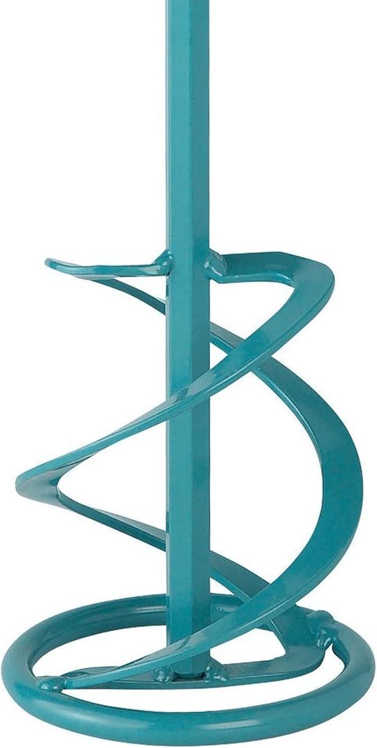 COLLOMIX Mixing Paddle for Drills - WK Series 4.7" Mud Mixer Drill Bit for Ready-Mix Mortar, Grout, and Viscous Materials with 3/8" Drill Chuck Connection - WK120S, Wk Series (Thick/Sticky)