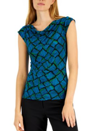 Tankini Tops for Women High Neck Swimsuits Swim Top Modest Bathing Suit Swimwear Tank Top only No Bottom, XS