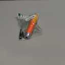 Maestri House Rechargeable Milk Frother with Stand, LunaFro Handheld Electric Foam Maker Waterproof Detachable Stainless Steel Whisk Drink Mixer Foamer for Lattes, Cappuccino (Gradient Orange)