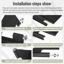 2 Pack 120-6241Trailing Shield Flap Compatible with Toro 30" Timemaster 20200, 20975, 20977, 23511, 23513, 33511, 33513, 20199 Lawn Mower