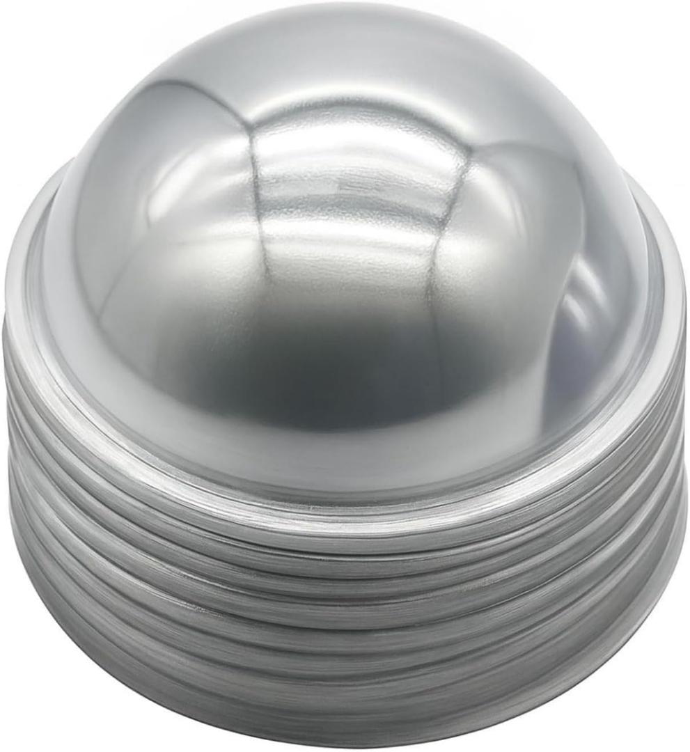 50 Pcs 9cm Plastic Shaker Domes Round Shaker Covers 3D Dimensional Domes Paper Crafting Shakers Shaker Card Supplies for Card Making Scrapbooking Embellishments