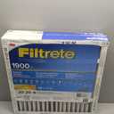 Filtrete 20x20x4 AC Furnace Air Filter, MERV 13, MPR 1900, Premium Allergen, Bacteria & Virus Filter, Electrostatic Air Cleaning Filter, 2-Pack (Actual Size 19.75 x 19.75 x 4.31 in)