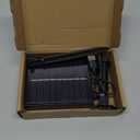 UT 1200mA Monochrome Solar Light with Dedicated Charging Panel for use with 16.4ft/32.8ft Warm White/Cool White/Blue/Colour LED Strips with Remote Control (Remote Control) - 1 Charging Panel Included