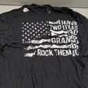 American Flag I Have Two Titles Dad And Grandad Father's Day T-Shirt 2XL