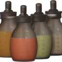 haakaa Hippo Pouch  9oz/260ml Reusable Pouches for Toddlers, Reusable Baby Food Pouches for Homemade Organic Purees, Juices, Smoothies, and Yogurt, 4 Pack, (Grey)