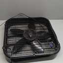 Lasko
20 in. 3-Speed Power Plus Black Box Fan with Innovative Wind Ring and Weather Shield Motor