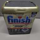 Finish Ultimate Infinity Shine Dishwasher Pods, No Pre-Rinse Dishwasher Detergent Soap Removes Burnt-On Stain, with Protector Shield & CycleSync Technology, Degreasing & Scrubbing Power, 62 Count