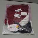 RSLOVE Christmas Costumes for Women Sexy Red Teddy Bodysuit One Piece Santa Babydoll With Belt, M